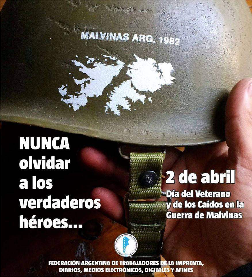 2 de Abril: Día del Veterano y de los Caídos en la guerra de Malvinas