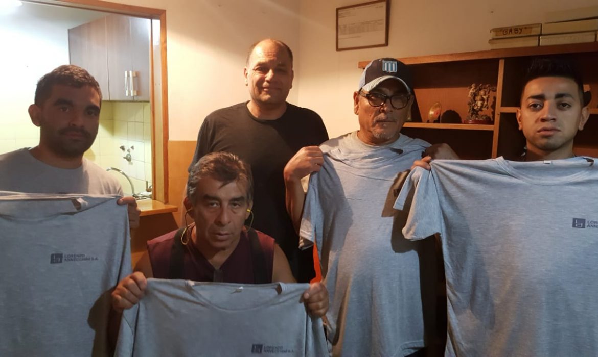 Compañeros del Sindicato Gráfico Platense visitaron talleres